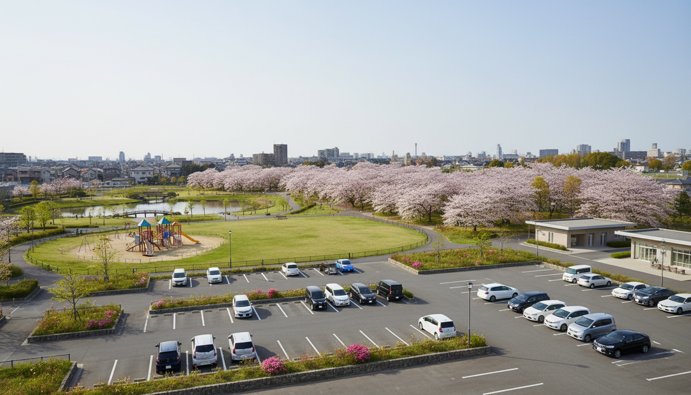 大宮区で駐車場ありの公園は4つ