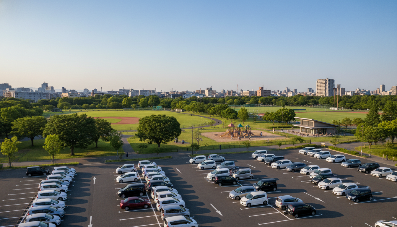 浦和区から車で行ける駐車場あり公園一覧