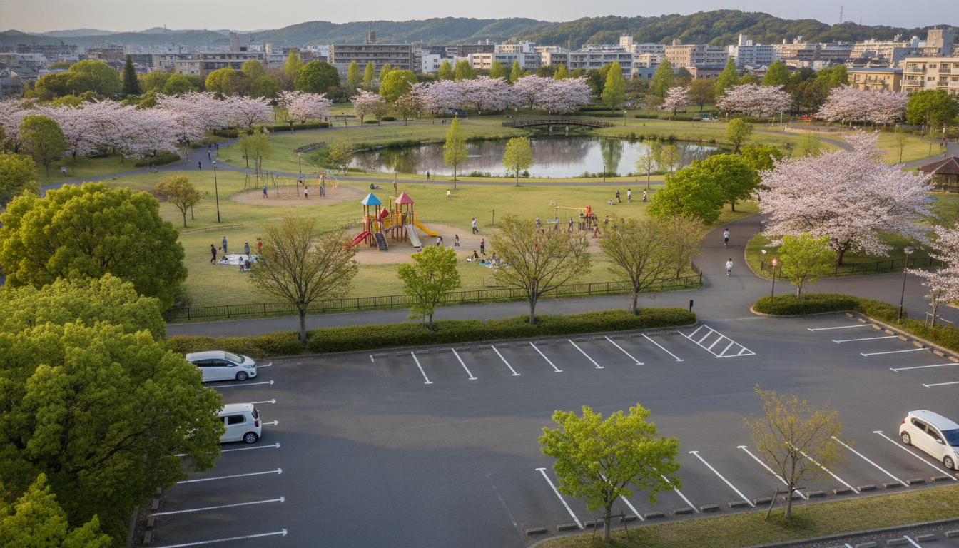 駐車場完備の公園詳細情報