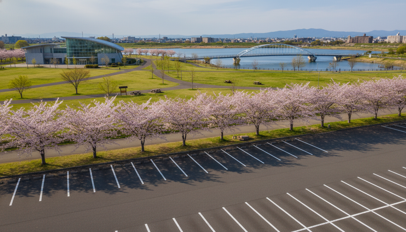 荒川彩湖公園の駐車場と施設情報