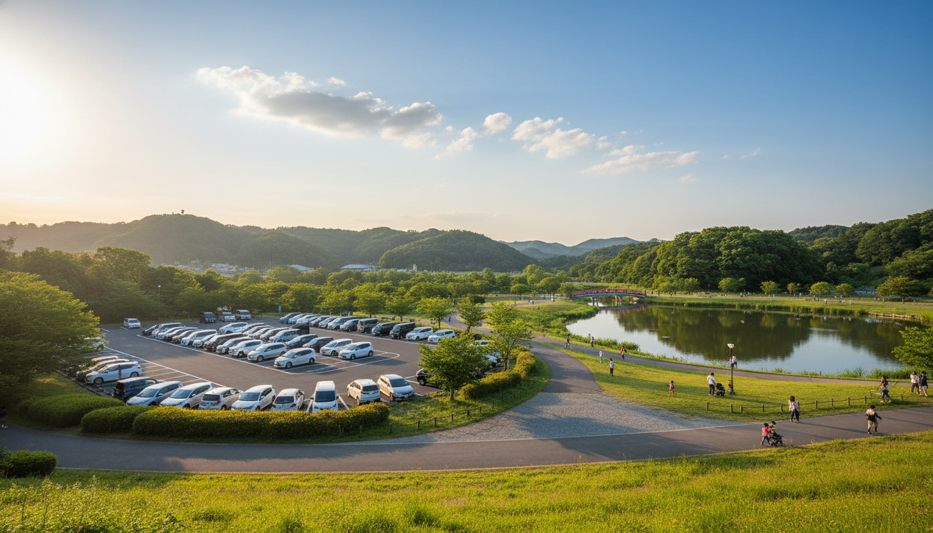 こども自然公園（大池公園）の駐車場詳細