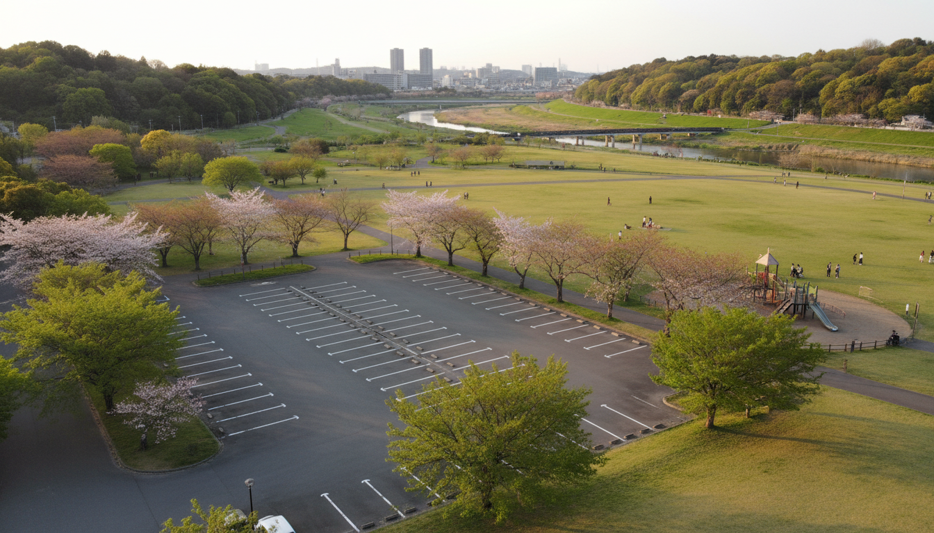 横浜市緑区の駐車場あり公園一覧