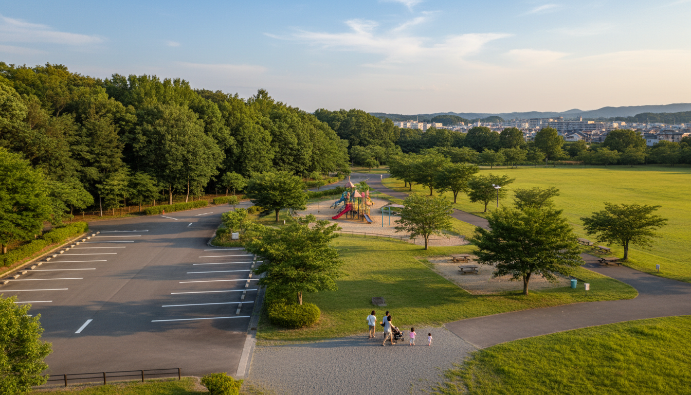 駐車場完備の公園詳細情報