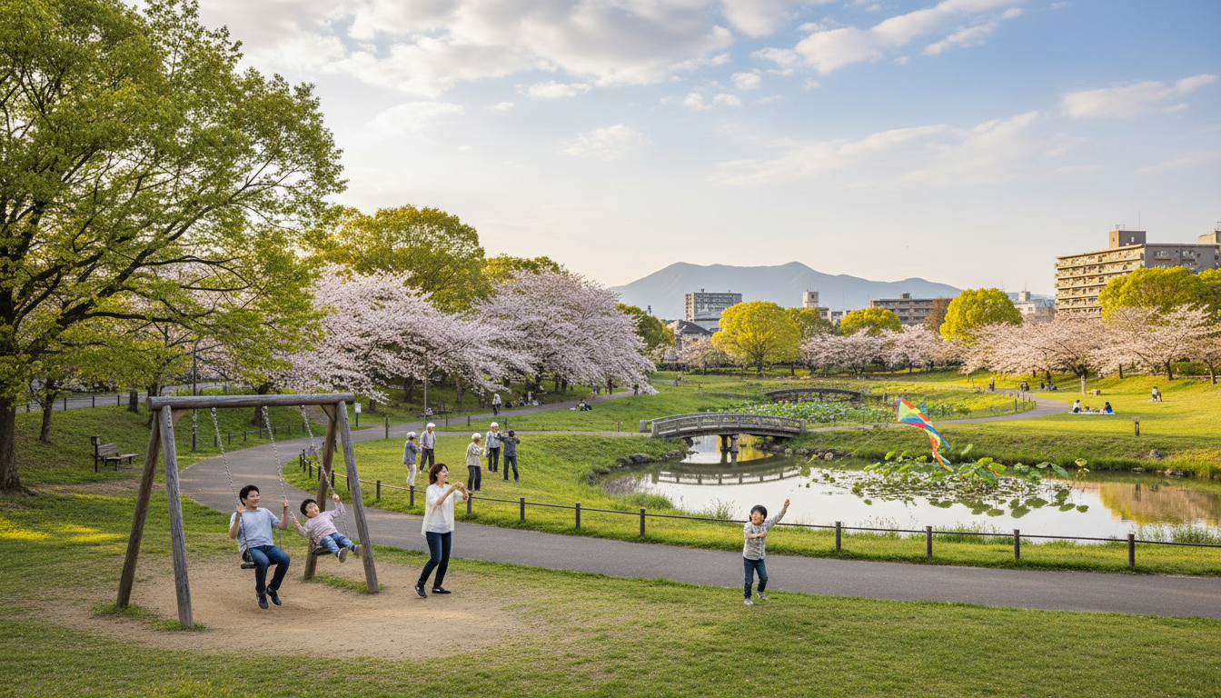 厚木市で今すぐ行ける近くの公園一覧