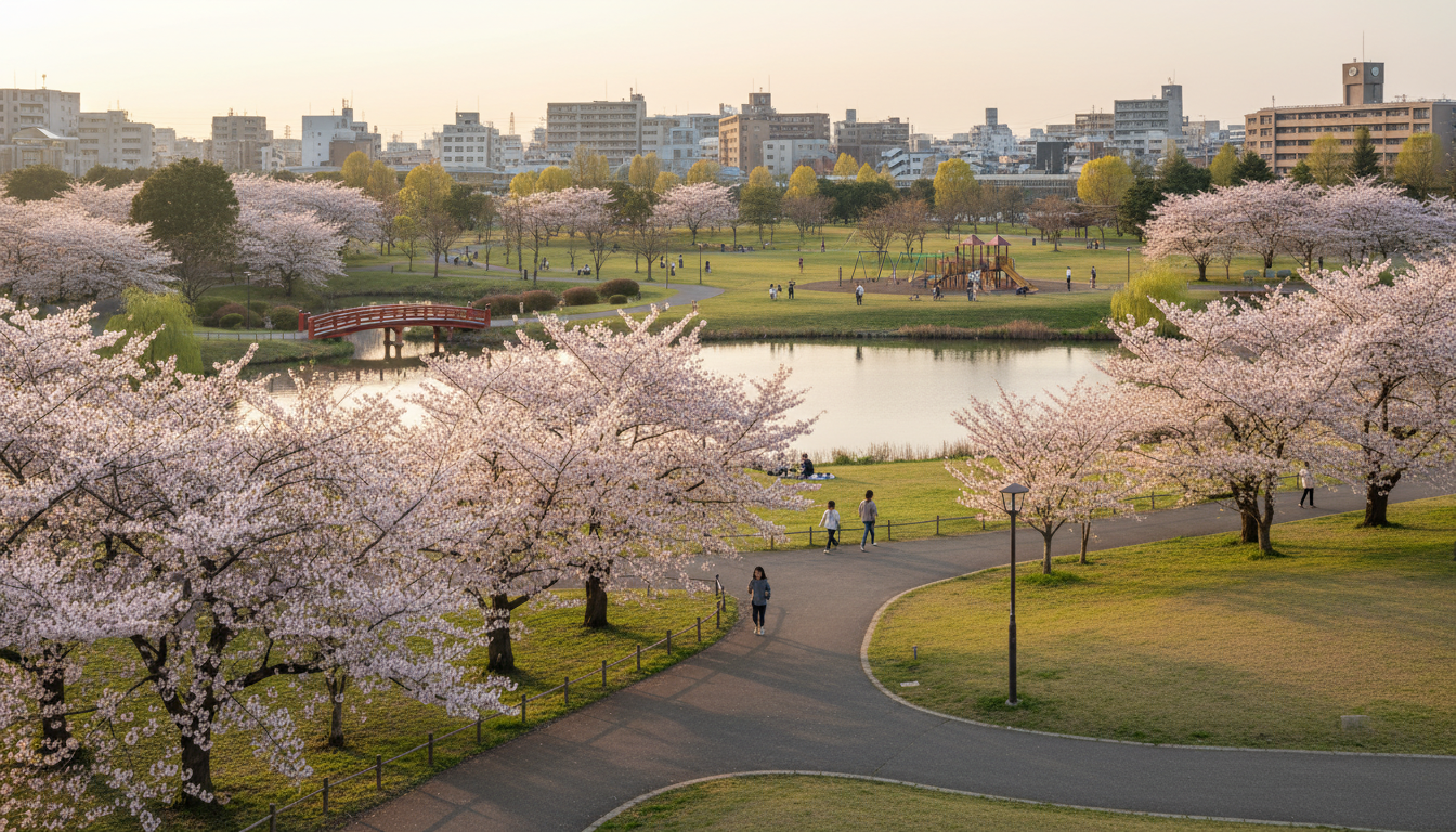 本厚木駅から徒歩圏内のおすすめ公園