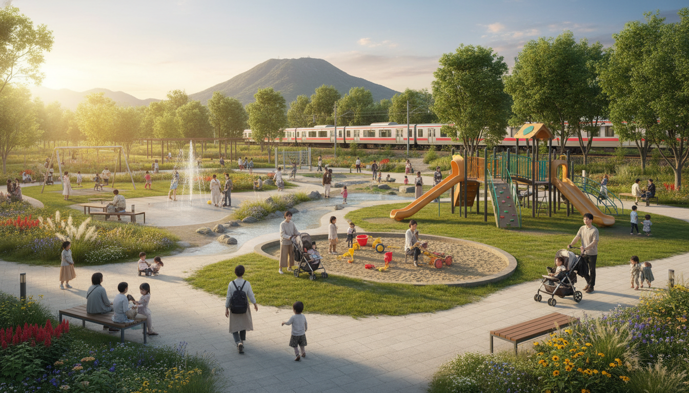 秦野駅から近い！中央こども公園（カルチャーパーク内）