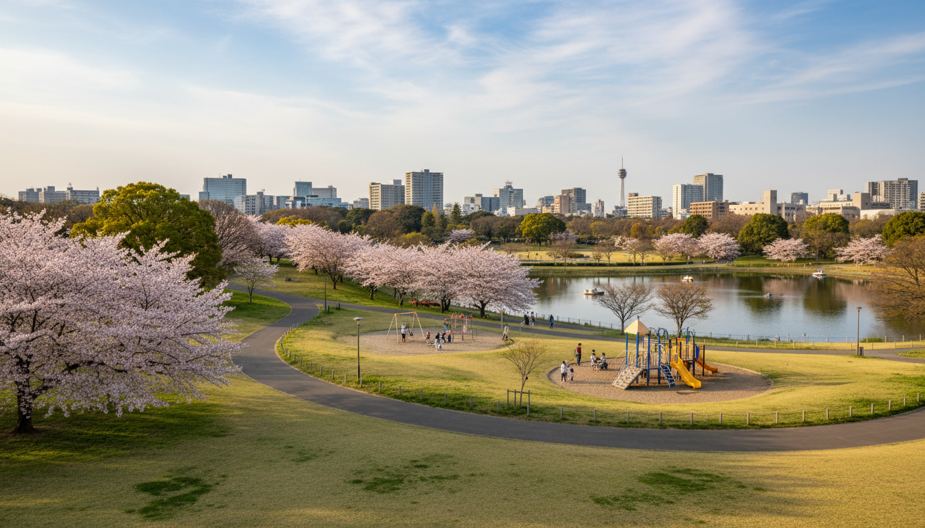 千葉市中央区で今すぐ行ける近くの公園一覧