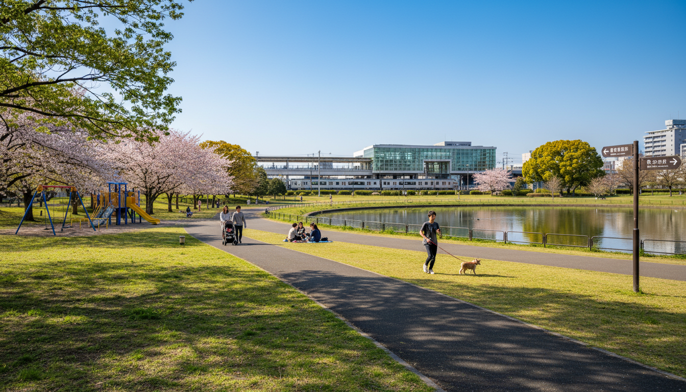 駅から徒歩10分以内！超アクセス抜群の公園