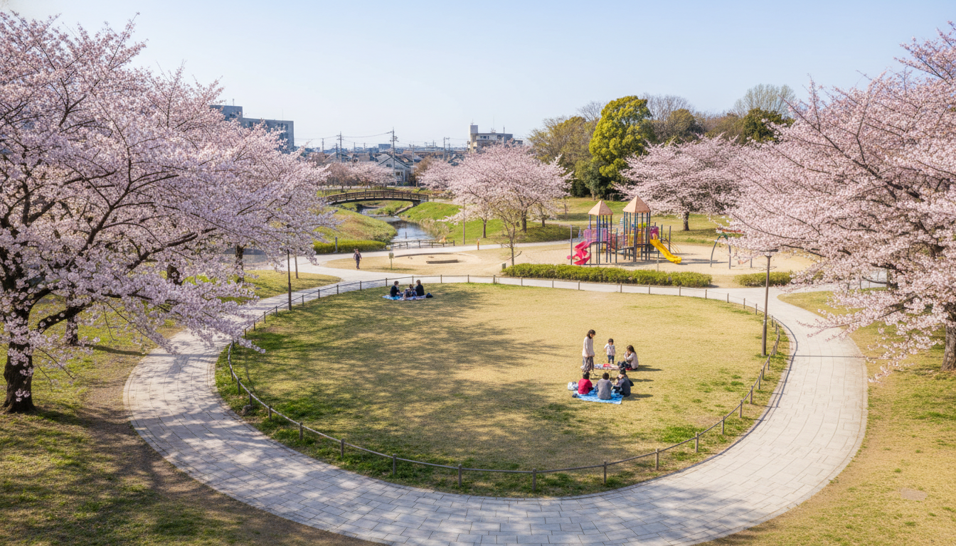 徒歩圏内で今すぐ行ける公園