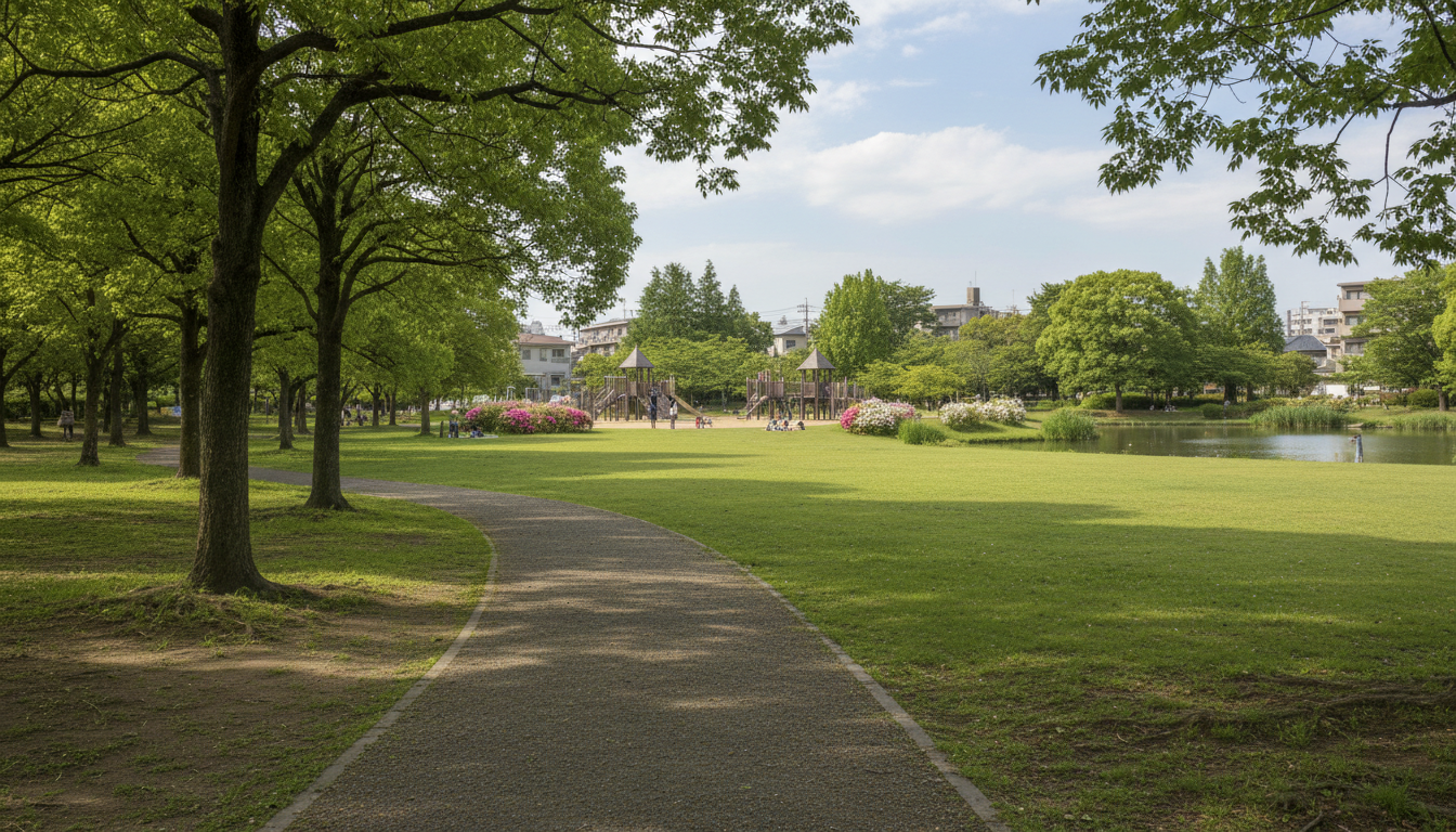 緑区の近くの公園一覧と比較
