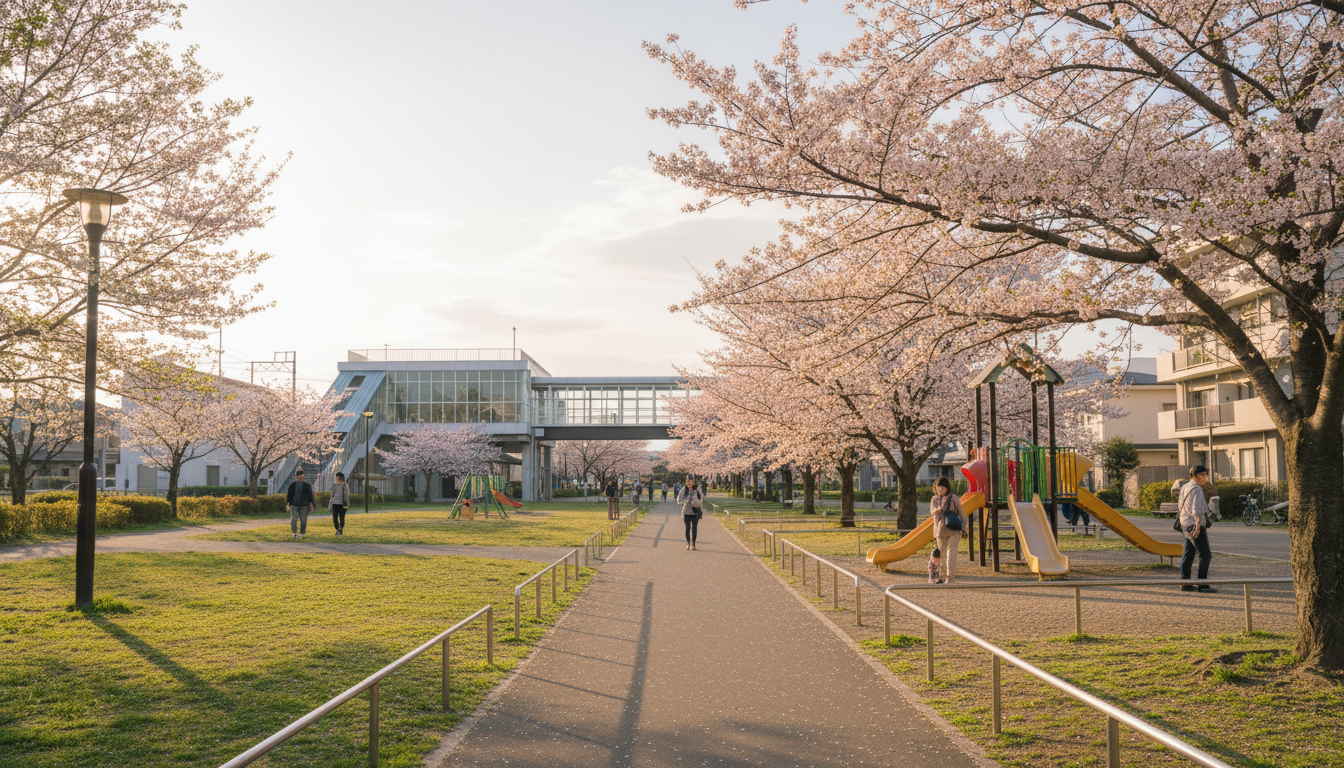 駅チカ！徒歩1〜5分で行ける超アクセス良好な公園