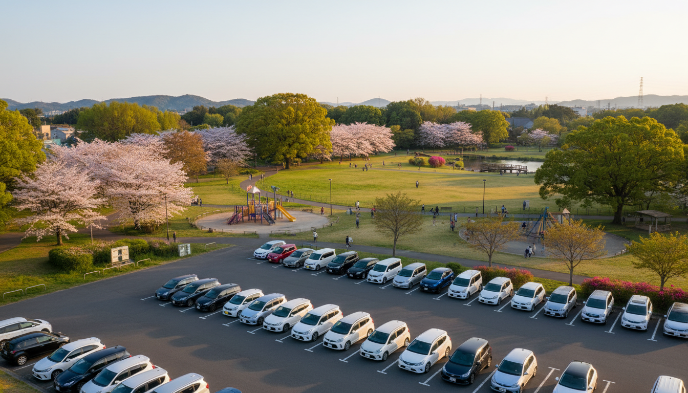 駐車場完備の主要公園詳細