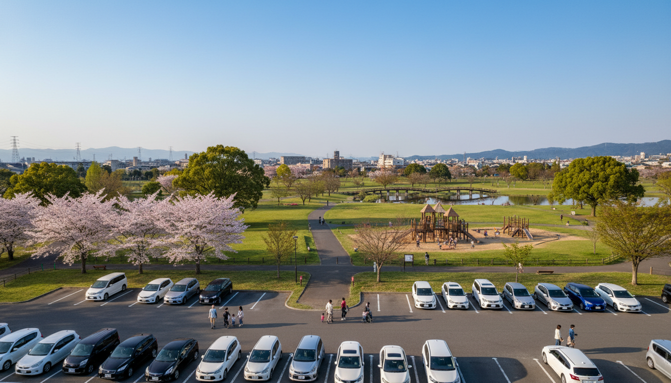 駐車場完備の主要公園詳細