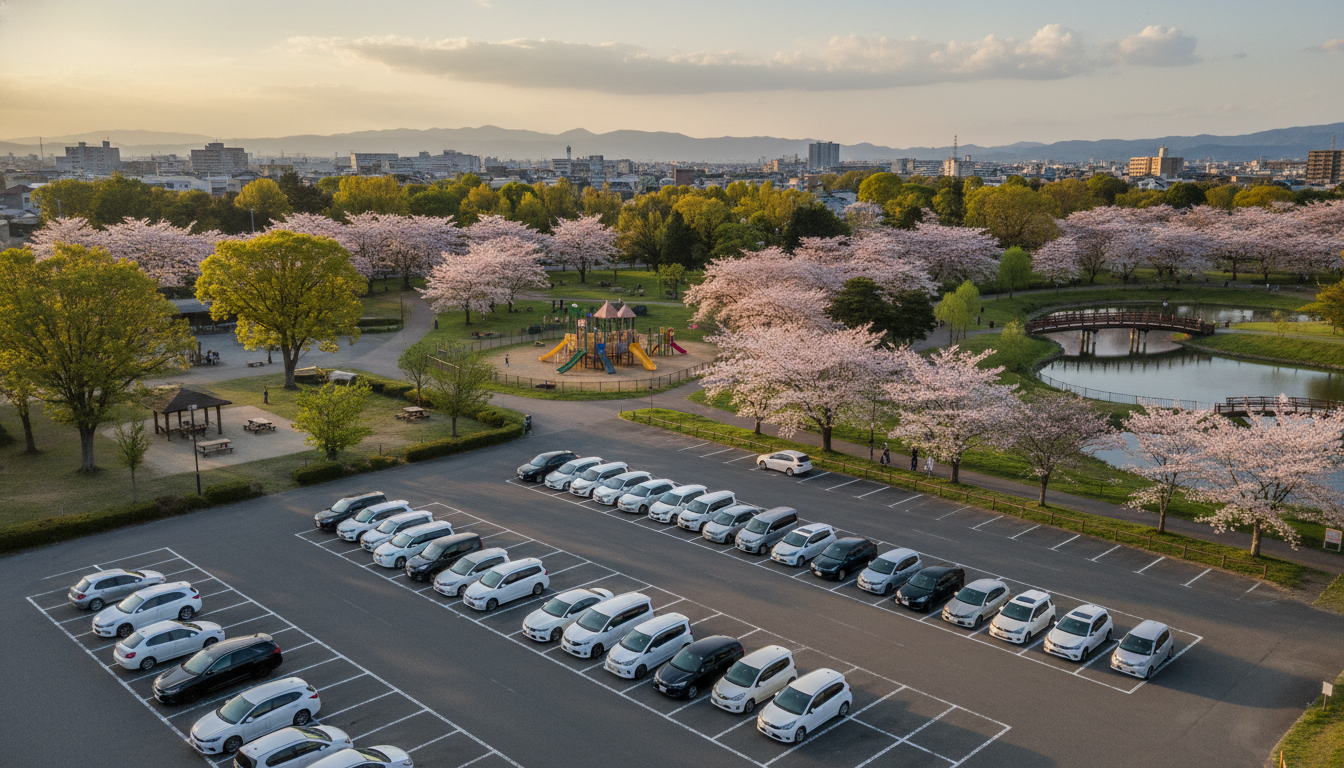 野田市の駐車場あり公園詳細情報