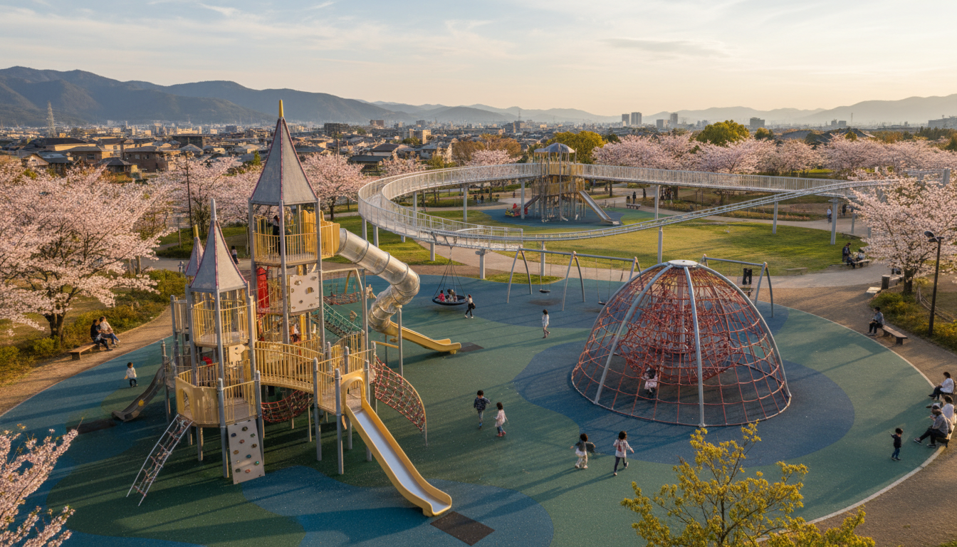 八王子市で大型遊具がある公園の詳細