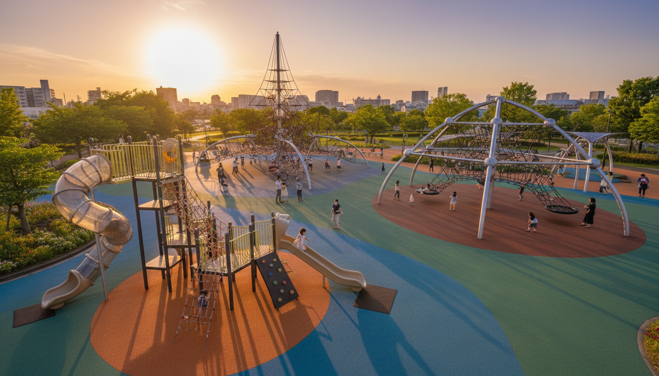 大型遊具が充実している理由