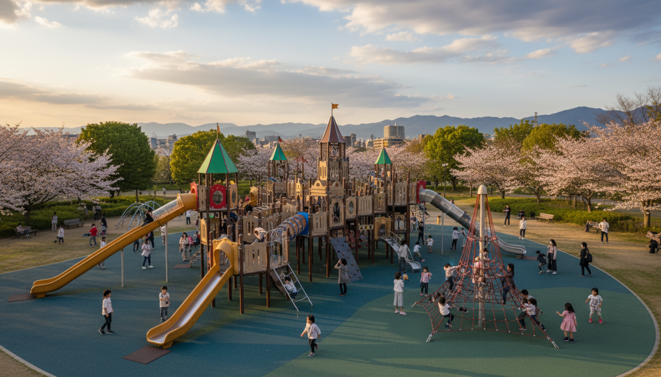 麻溝公園：相模原市No.1の大型遊具公園