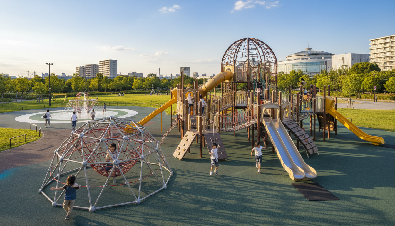 江戸川区で大型遊具が充実している公園7選