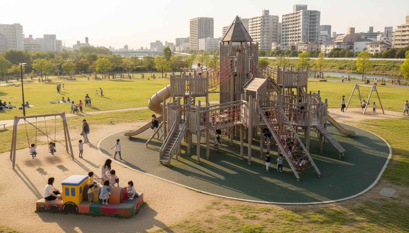 板橋区の大型遊具公園一覧比較