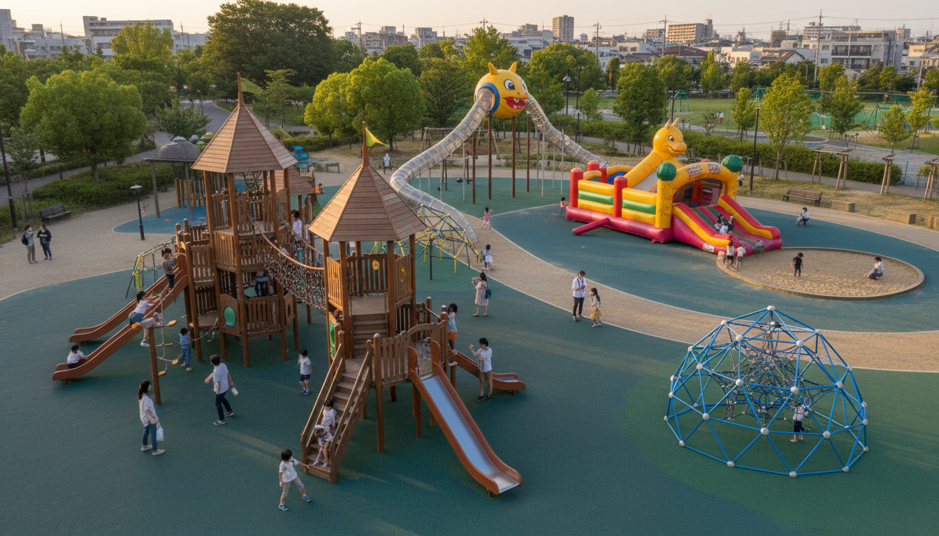板橋区で大型遊具がある公園の詳細情報