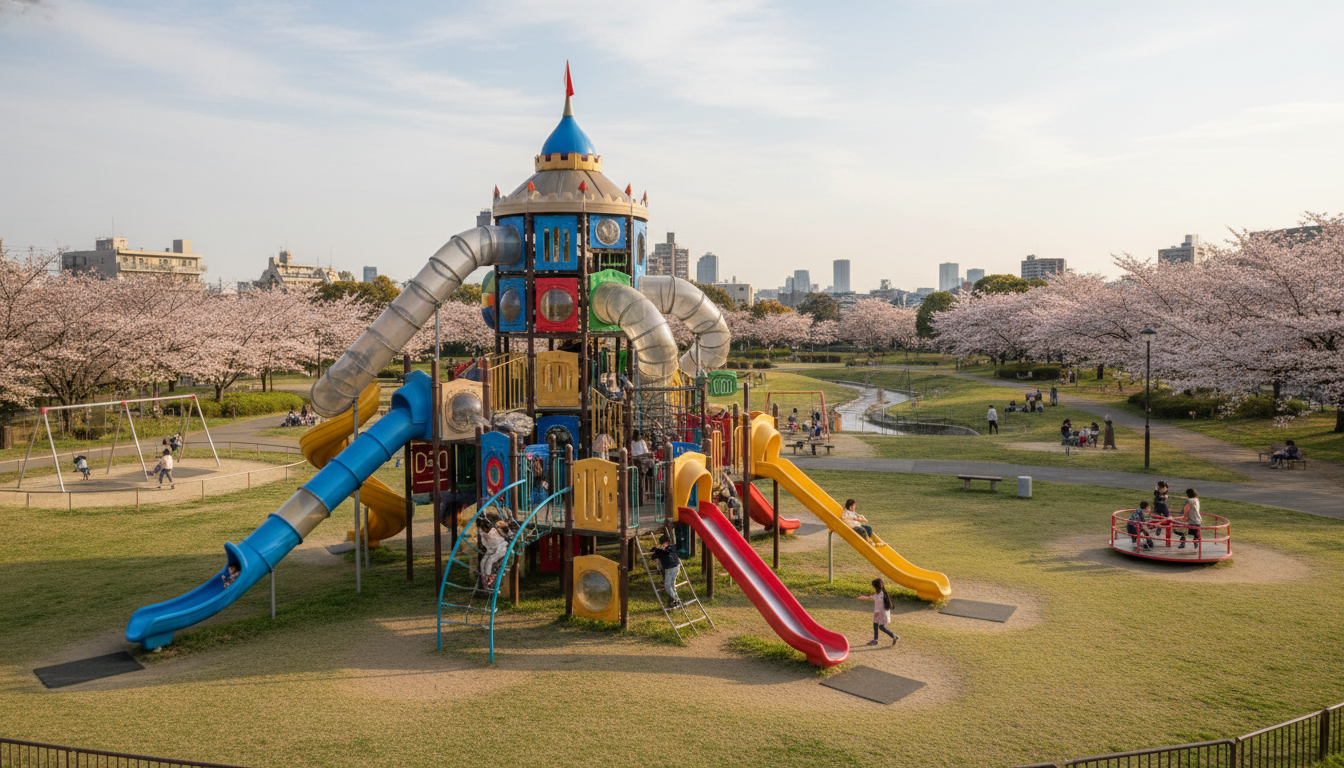 杉並区のおすすめ大型遊具公園5選