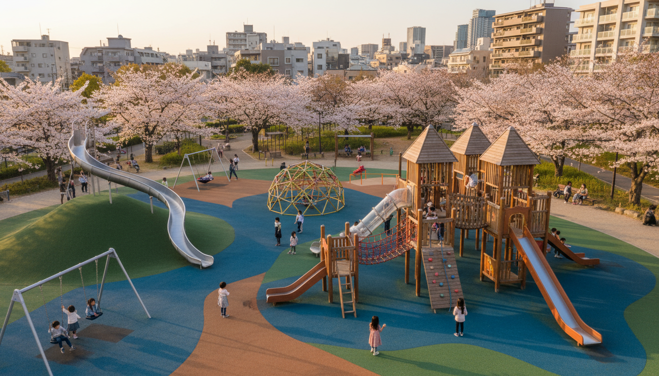 豊島区で大型遊具がある公園一覧