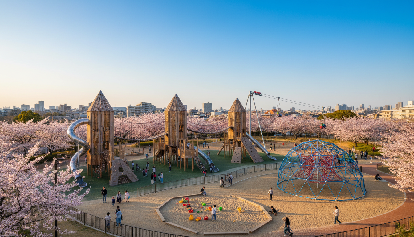 北区の大型遊具公園一覧