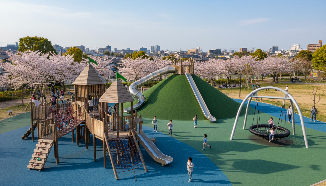調布市の大型遊具がある公園一覧