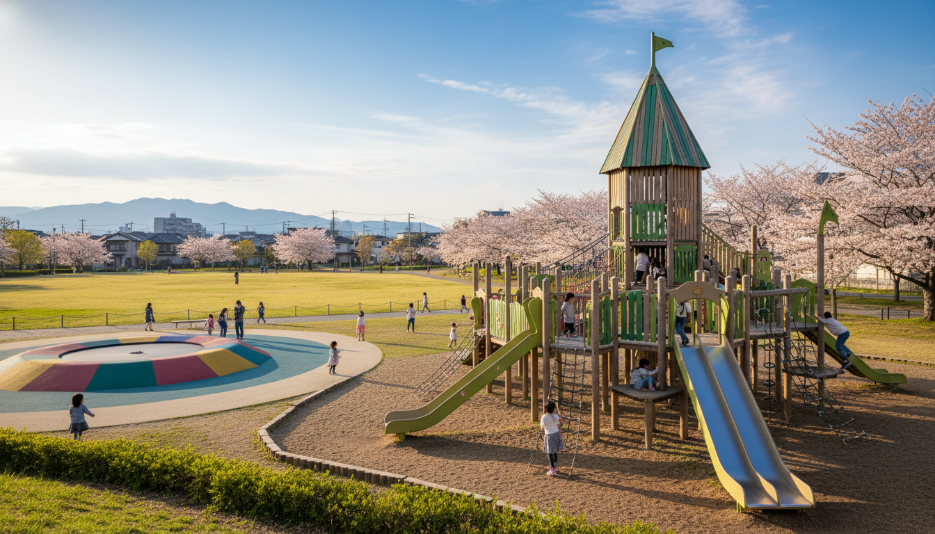 三鷹市の大型遊具公園一覧