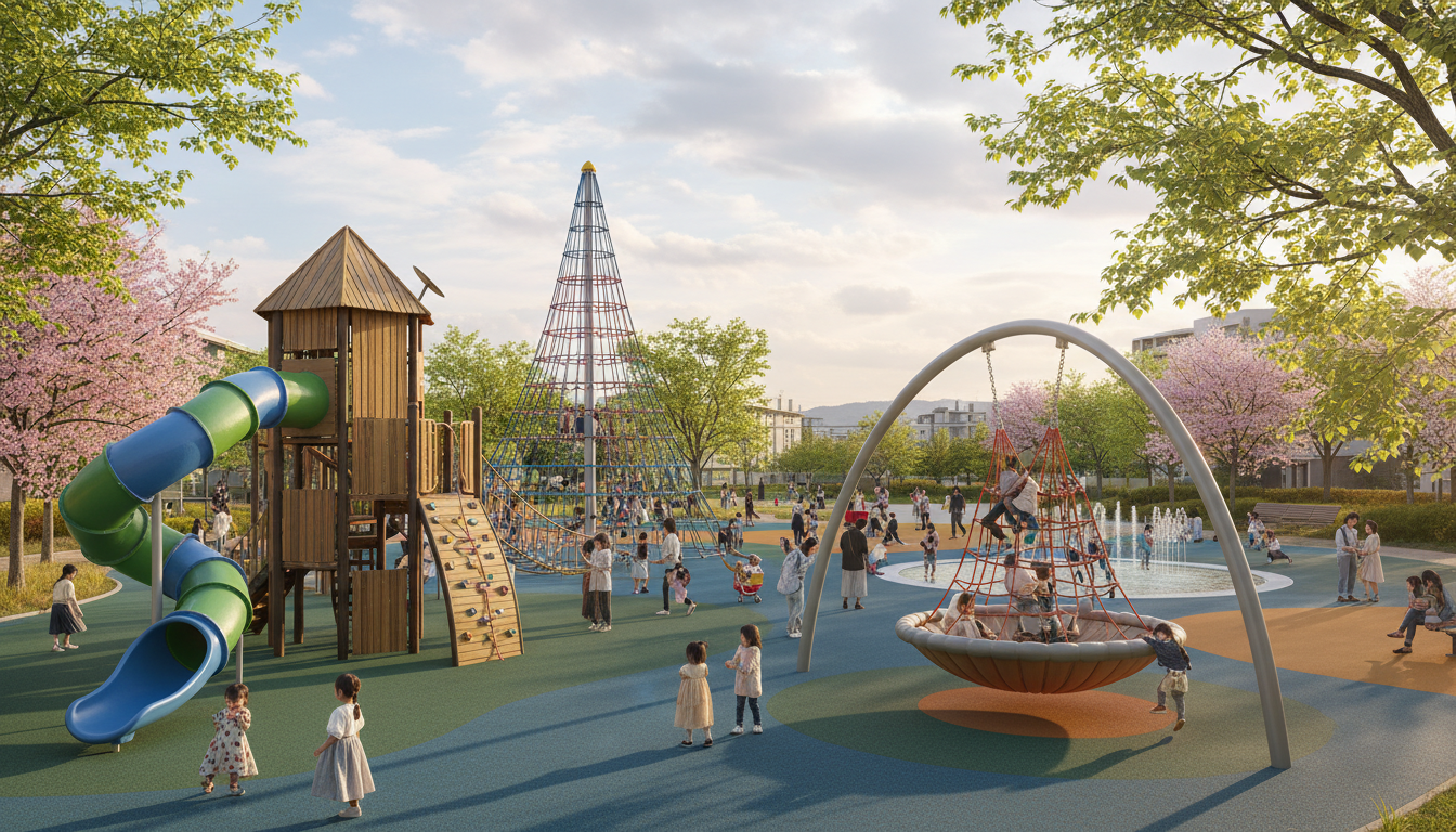 小金井市の大型遊具公園一覧