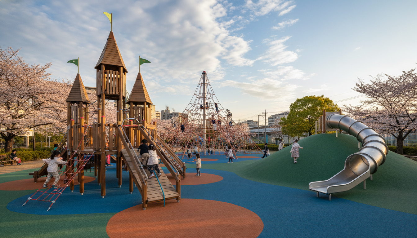 国分寺市の大型遊具がある公園一覧