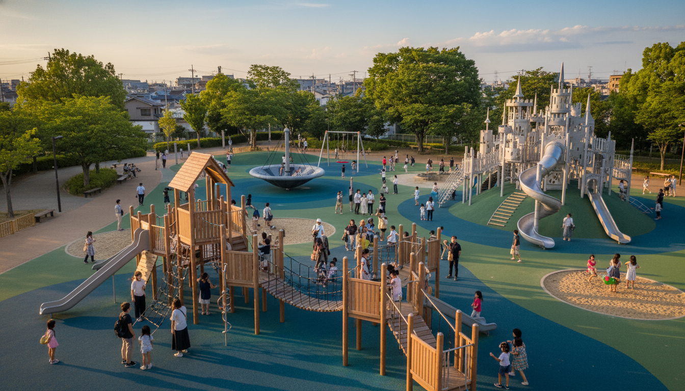 国分寺市の大型遊具公園の詳細