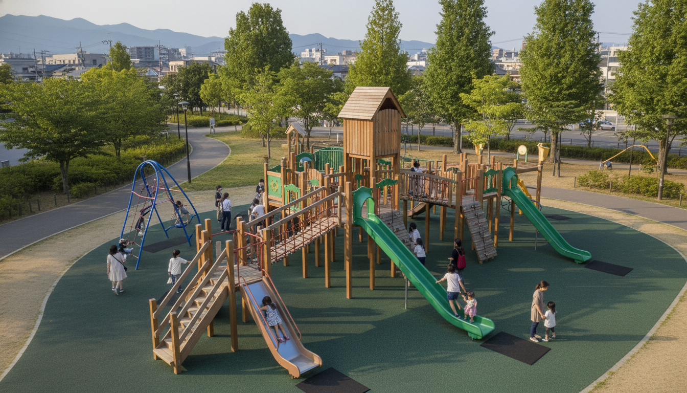 狛江市の大型遊具公園が子連れにおすすめな理由