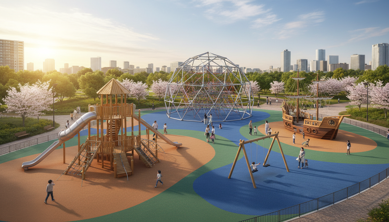 横浜市都筑区の大型遊具公園おすすめランキング