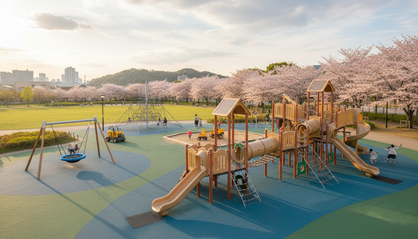 泉区で大型遊具がある公園：おすすめ5選