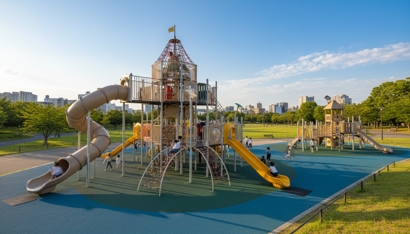 さいたま市北区で大型遊具がある公園TOP3