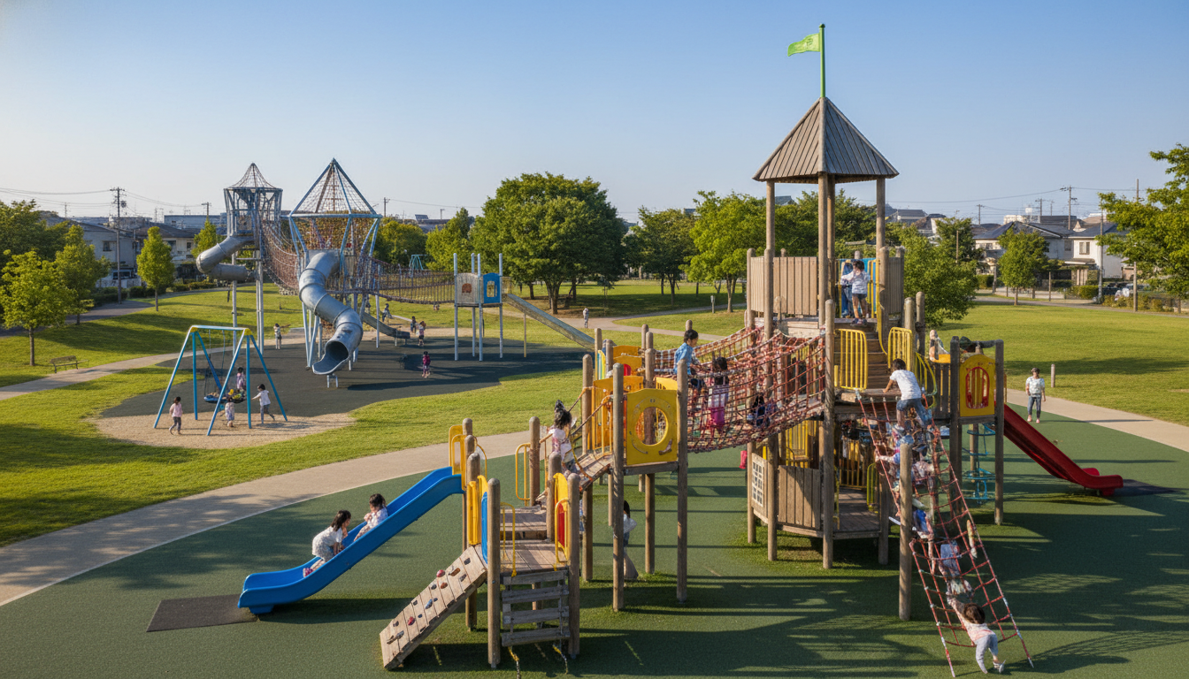 大型遊具がある公園をおすすめする理由