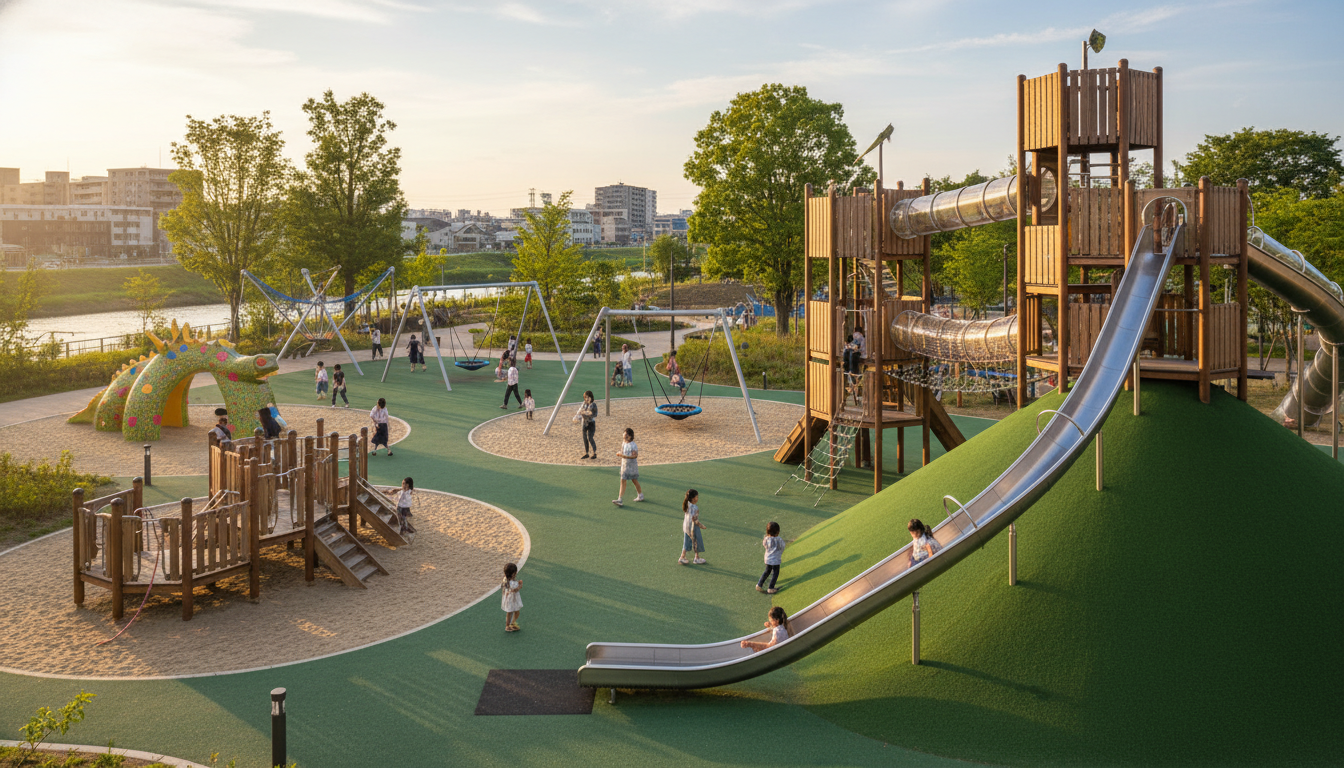 流山市で大型遊具がある公園の決定版
