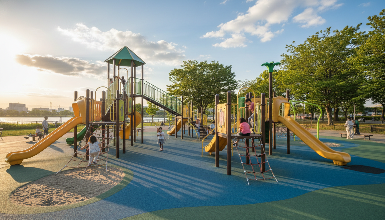 我孫子市の大型遊具公園一覧