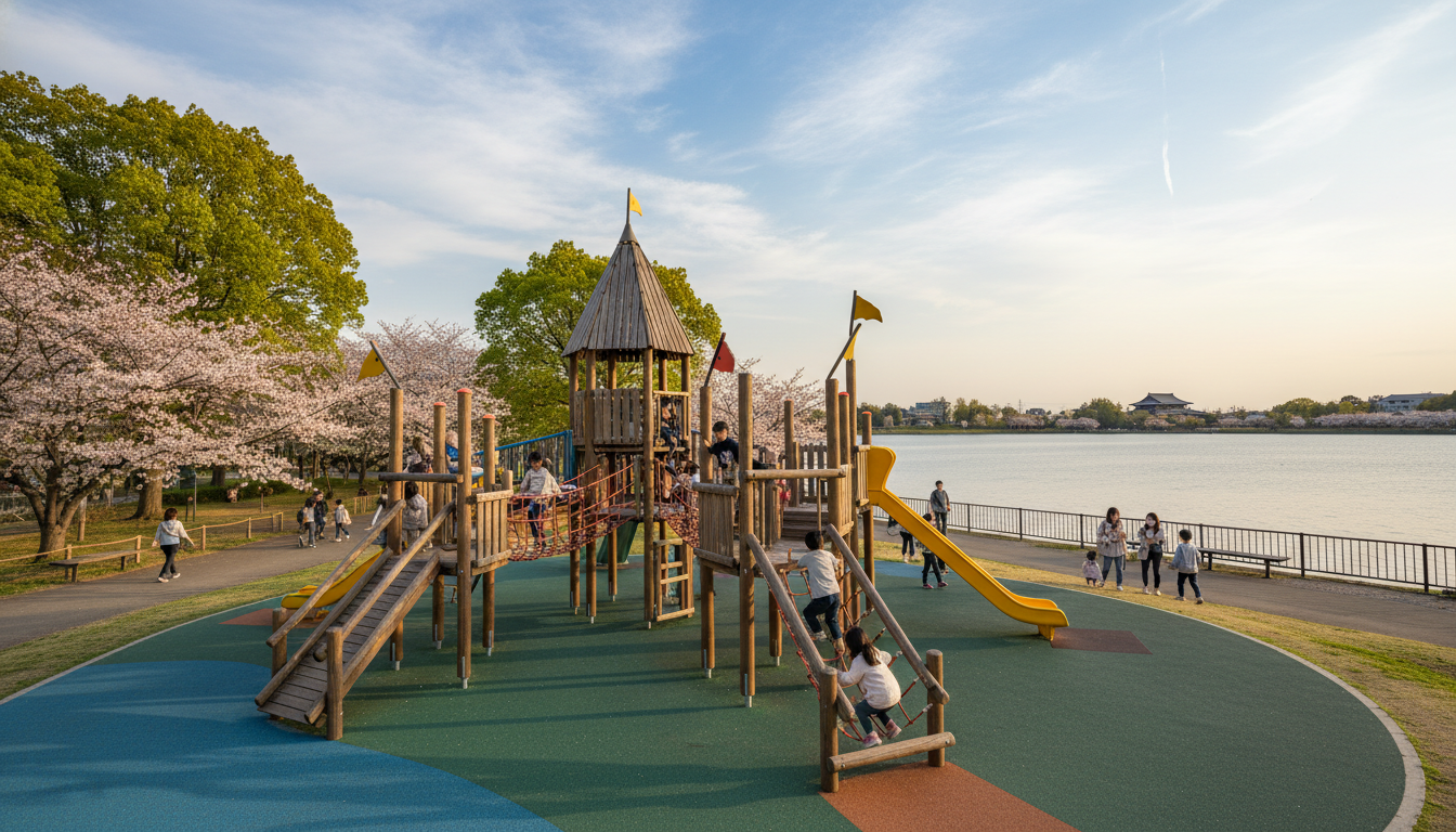 手賀沼公園の大型遊具が充実している理由